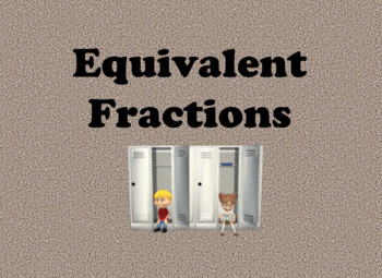 Preview of Math - Equivalent Fractions Practice PowerPoint Presentation