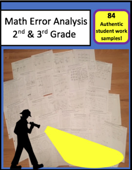 Preview of Math Error Analysis Bundle (2nd, 3rd grade)