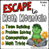 Back to School Math Escape Room - Computation, Problem Sol