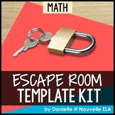 Math Escape Room Template Kit - Create Your Own Escape Room