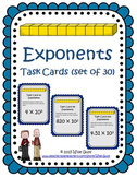 Exponents Task Cards