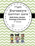 Math Expressions CC: Grade 5 Yearlong Student Math Notebook