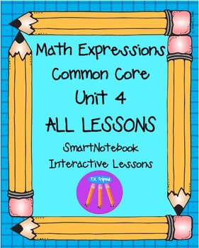 Math Expressions First Grade Unit 4 by TU TRIPOD | TpT
