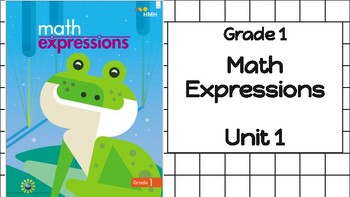 Preview of Math Expressions Grade 1 Unit 1