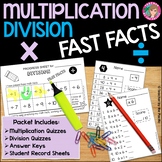 Math FAST FACTS | Multiplication and Division Quizzes to 10