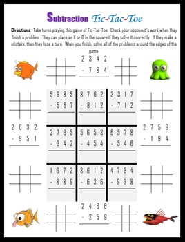 math fun tic tac toe hangman idioms independent work packet