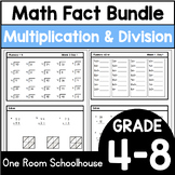 Math Fact Bundle: Multiplication & Division