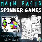 Math Facts Games for Fluency Practice - Multiplication & D