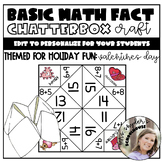Math Fact Chatterbox | Valentines Day