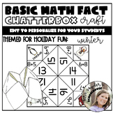 Math Fact Chatterbox | Winter