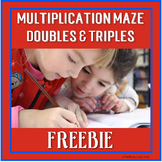 FREE Distance Learning Multiplication Math Facts Maze: Dou