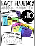 Math Fact Fluency Addition and Subtraction to 10