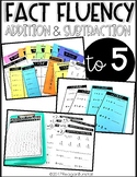 Math Fact Fluency Addition and Subtraction to 5