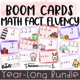Math Fact Fluency - Boom Cards - Bundle