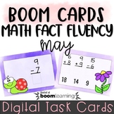 Math Fact Fluency - Boom Cards - May