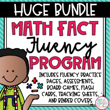 Preview of Math Fact Fluency Bundle