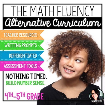 Preview of Math Fact Fluency Curriculum - Number Talk and Number Sense for Big Kids