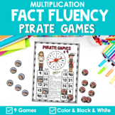 Multiplication Math Fact Fluency Games