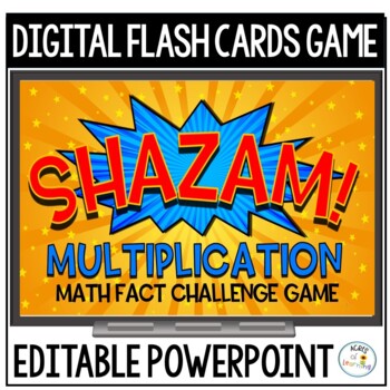Preview of Math Fact Fluency Game | Multiplication Practice
