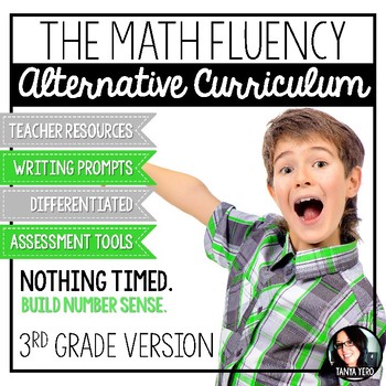 Preview of Math Fact Fluency Number Sense Grades 2-3 Addition Multiplication & More