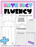 Math Fact Fluency Practice (w/ Student Tracker)