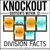 Division Games - Division Facts Knockout  - Math Fact Practice
