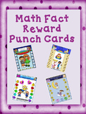 Math Fact Reward Punch Cards