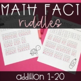 Math Fact Riddles