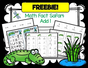 Preview of Math Fact Safari: Add One