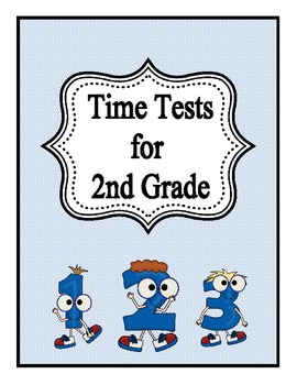 Preview of Math Fact Time Test for 2nd Grade