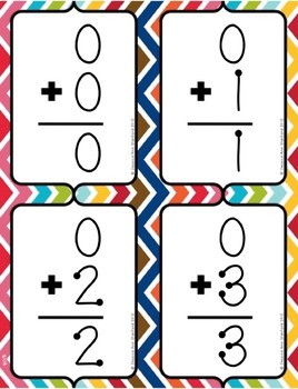 Math Facts 0-9: Flashcards by Jessica Ann Stanford | TpT