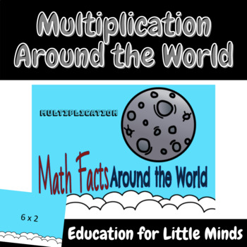Preview of Math Facts Around the World - Digital Slides - Multiplication