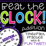 Addition Game - Beat the Clock: Building Addition Fact Fluency