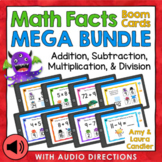 Math Facts Boom Cards Mega Bundle (with Audio Directions)