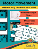 Math Facts Dice Game Movement in the Classroom Center Muli