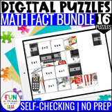 Math Facts Digital Puzzles Bundle - Math Fact Practice - 1