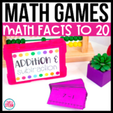 Math Facts Fluency 1st Grade Math Games