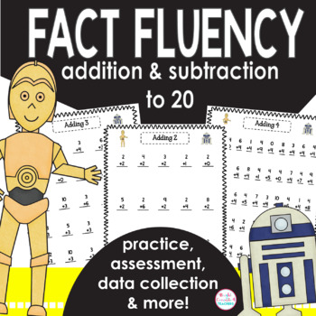 Preview of Math Facts Fluency {Addition and Subtraction to 20}
