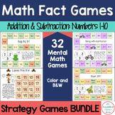 Addition and Subtraction Fluency Games | Math Fact Fluency