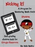 Math Facts Fluency Drills Self Grading Google 