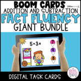 Addition and Subtraction Facts Fluency Bundle Boom Cards