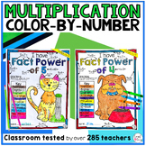 Math Facts Fluency | Multiplication Coloring Worksheet