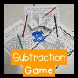 Single Digit Subtraction Fluency Game No Prep