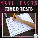 Math Facts Fluency Timed Tests for Addition & Subtraction 