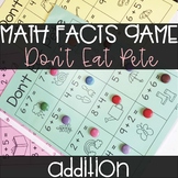 Math Facts Game: Don't Eat Pete