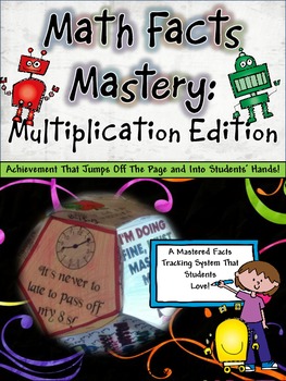 Preview of Math Facts Mastery | Multiplication | Dodecahedron | Math Awards and Project