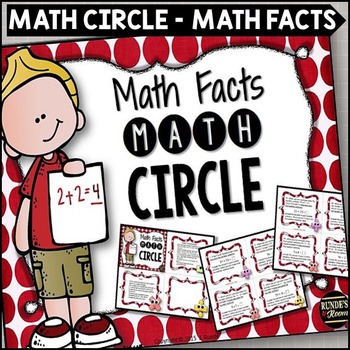 Preview of Mental Math Activity Math Circle Facts