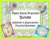 Math Facts Practice Bundle: Addition and Subtraction Booklets