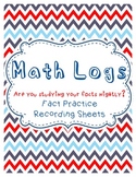 Math Facts Practice Logs