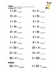 Math Facts Practice Sheet by Andrea Marchildon | TpT